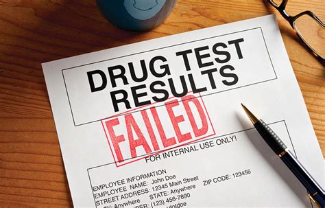 how hard to fail a drug test|positive drug test at work.